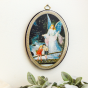 Guardian Angel Icon - Oval - 5 3/4"  * (Minimum quantity purchase is 1)