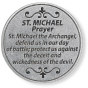 Saint Michael Prayer Pocket Token (1.25") - Protection from Evil - Closeout Sale * (Minimum quantity purchase is 3)