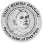  Saint Gemma Galgani Pocket Token - Patronage: Back Pain   (Minimum qty. is purchase of 1)