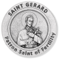 Saint Gerard Pocket Token (1.25") - Patron of Fertility - Closeout Sale *  (Minimum quantity purchase is 3)