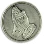 Praying Hands / Serenity Prayer Pocket Token  (Minimum quantity purchase is 1)