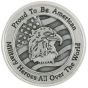  Military Heroes / Proud American Prayer Pocket Token  *  (Minimum quantity purchase is 1)