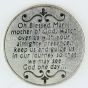  Blessed Mary Pocket Token  - Closeout Sale *    (Minimum quantity purchase is 1)