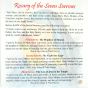  Seven Sorrows of Mary Rosary, Black Wood Beads with Instruction Card  (Minimum quantity purchase is 1)  