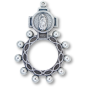 Our Lady of Guadalupe/ Holy Spirit Decade Pocket Rosary 2" x .75"  *   (Minimum quantity purchase is 1)