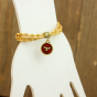Bracelet with Holy Spirit and St Benedict Charms   (Minimum quantity purchase is 1)