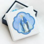 Miraculous Medal Multi-Color Crystal Bead Rosary - 18.25" *  (Minimum quantity purchase is 1)