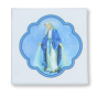 Miraculous Medal Multi-Color Crystal Bead Rosary - 18.25" *  (Minimum quantity purchase is 1)