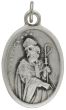  St Patrick  / PRAY FOR US - Italian Silver OX 1 inch   (Minimum quantity purchase is 2)