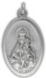  Sacred Heart of Jesus / Virgin of Mt Carmel Medal - 1 1/16"  (Minimum quantity purchase is 2)
