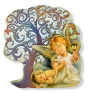 Guardian Angel Children's Stand Up Plaque (5.5") - Made in Italy, Closeout Sale * (Minimum quantity purchase is 1)