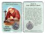  Saint Alphonsus Liguori Prayer Card with Medal (Arthritis Patron) 
