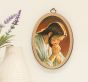 Jesus in Prayer Oval Wall Plaque - 5 3/4"   (Minimum quantity purchase is 1)