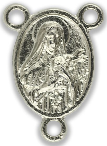 St. Therese of Lisieux Centerpiece with Relic - 3/4"   (Minimum quantity purchase is 2)