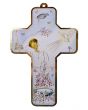  Picture Cross on Wood - Baptism -  5 inch  