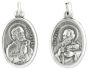  St. Peter / St. Paul Medal - Silver Oxidized Die Cast - 1" *  (Minimum quantity purchase is 2)