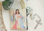 Divine Mercy Rosary Pouch - 2 1/2 x 3" (Minimum quantity purchase is 1)