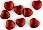 Red Faux Pearl Heart Beads, 6 mm - Pkg of 60 @   (Minimum quantity purchase is 3)
