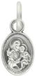  St Joseph / Ruega por Nostros Medal - Oxidized 1/2 inch    (Minimum quantity purchase is 3)