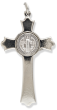  St. Benedict Flared Edge Crucifix,  - 3 1/8", .48 cm Thick    (Minimum quantity purchase is 1)