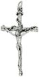   Large Crucifix with Rope Detail  - 2 1/8" (Minimum quantity purchase is 1)