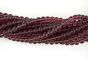 Purple Glass Beads, 8 mm round -60 beads   (Minimum quantity purchase is 1)