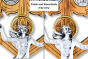 Stations of the Cross Crown of Thorns & Three Nails Wall Plaque (Olivewood) – 11", Made in Italy  (Minimum quantity purchase is 1)
