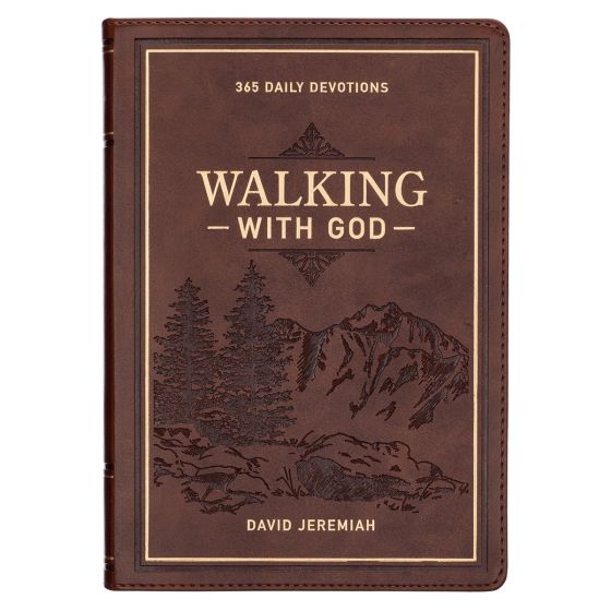 Walking With God Devotional - Large Print     