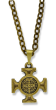 St Benedict Medal on 22" Bronze Chain* (Minimun quanity purchase of 1)