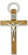 Hardwood Walnut Crucifix 1.75 inch (Minimum quantity purchase is 1)