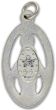  Miraculous Medal with Open Design - 1 1/2"  (Minimum quantity purchase is 2)