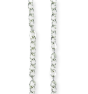  Continuous Rosary Chain - Silver OX 0.7mm Heavy Duty - 20 ft   (Minimum quantity purchase is 1)