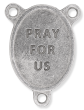 Holy Spirit Oval Centerpiece - Silver Ox, 1-1/16"   (Minimum quantity purchase is 2)