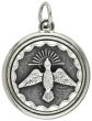 Holy Spirit / Holy Family Round Medal  - 1"  (Minimum quantity purchase is 1)