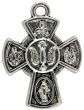 5 Way Cross with 8 Saints - 15 /16 " -  Closeout Sale * (Minimum quantity purchase is 3)