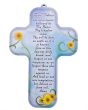    Picture Cross on Wood - Our Father prayer 5 inch *  (Minimum quantity purchase is 1)