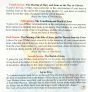  Seven Sorrows of Mary Rosary, Black Wood Beads with Instruction Card  (Minimum quantity purchase is 1)  