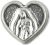  Our Lady of Guadalupe metal beads - pkg of 12  (Minimum quantity purchase is 1)