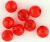 Crackle Beads, Red - 8mm (Packs of 60; Plastic) *  (Minimum quantity purchase is 5)