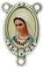   Our Lady of the Medjugorje Color Image Center Piece - 1 inch   (Minimum quantity purchase is 3)