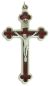  Red Byzantine Crucifix 3-1/8