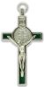 St. Benedict Straight Edge Crucifix,  - 3 1/8