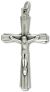 Oxidized Lined Crucifix 1 3/4 in.  (Minimum quantity purchase is 2)