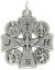 Five-Way JHS Cross Medal 1-1/8 inch (Minimum quantity purchase is 1)
