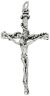   Large Crucifix with Rope Detail  - 2 1/8