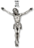   Silver Oxidized Corpus 4.5 Inch*  (Minimum quantity purchase is 1)