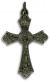   Grapes and Vine Crucifix - Gun Metal Finish  (Minimum quantity purchase is 2)