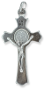   St. Benedict Flared Edge Crucifix,  - 2 1/8