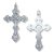 Fleur-de-Lis Loreto Crucifix - 2-1/4