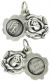  Locket Style Our Lady of Guadalupe Rose Medal  (Minimum quantity purchase is 2)